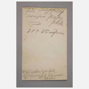 Fritz Splitgerber, Winterlicher Sonnenuntergang