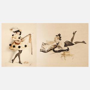 Laszive Mädchendarstellungen