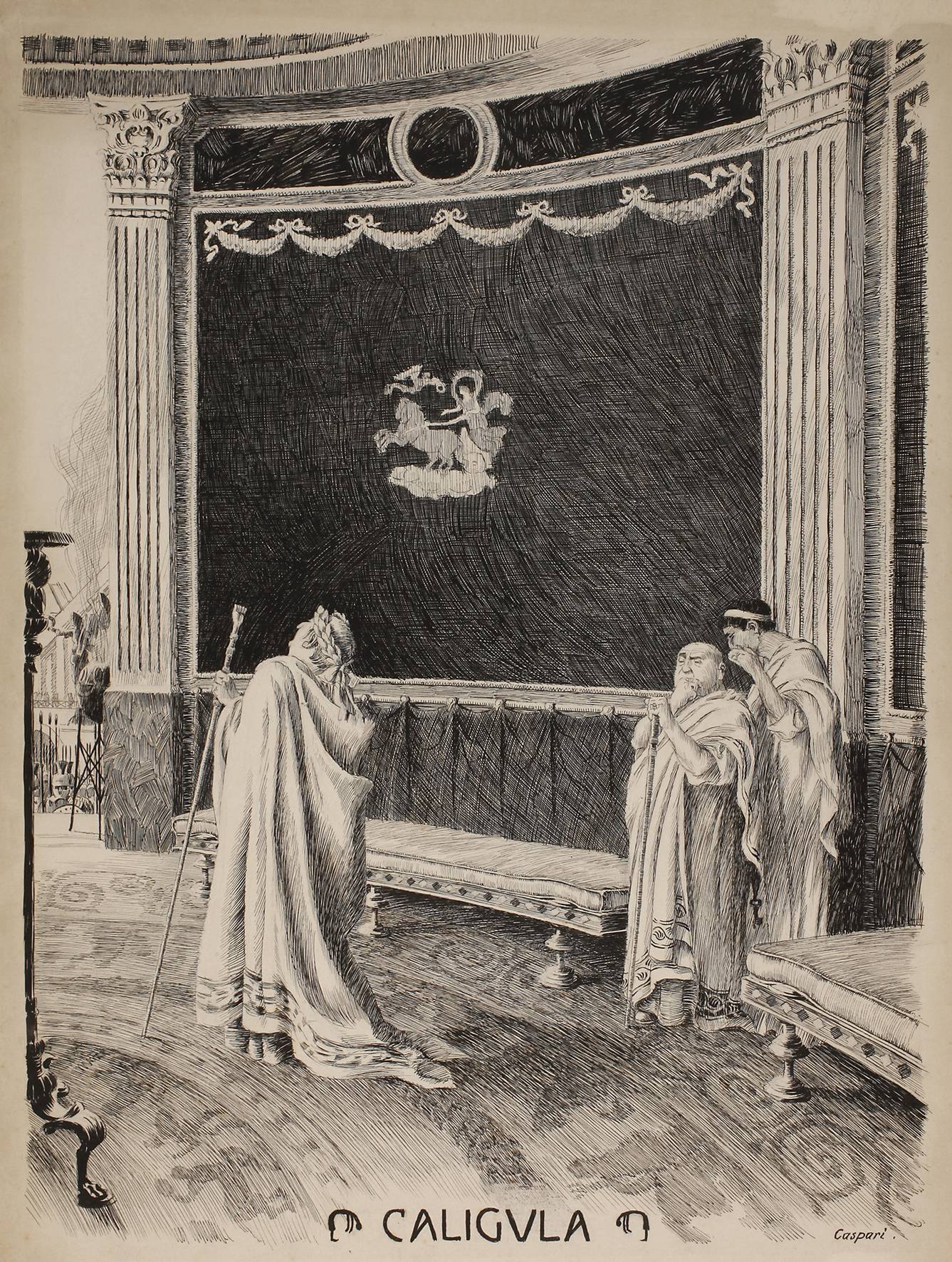 Walter Caspari, ”Caligula”