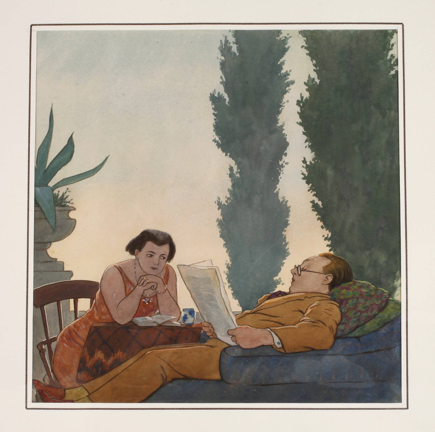 Prof. Eugen Kirchner, ”Abendstunde”