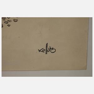 Hans Kollatz, Karikatur ”Nussknacker”