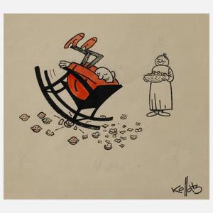 Hans Kollatz, Karikatur ”Nussknacker”