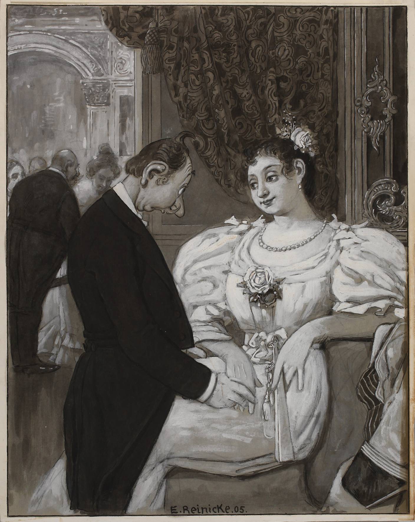 Emil Reinicke, ”Tête-à-Tête”