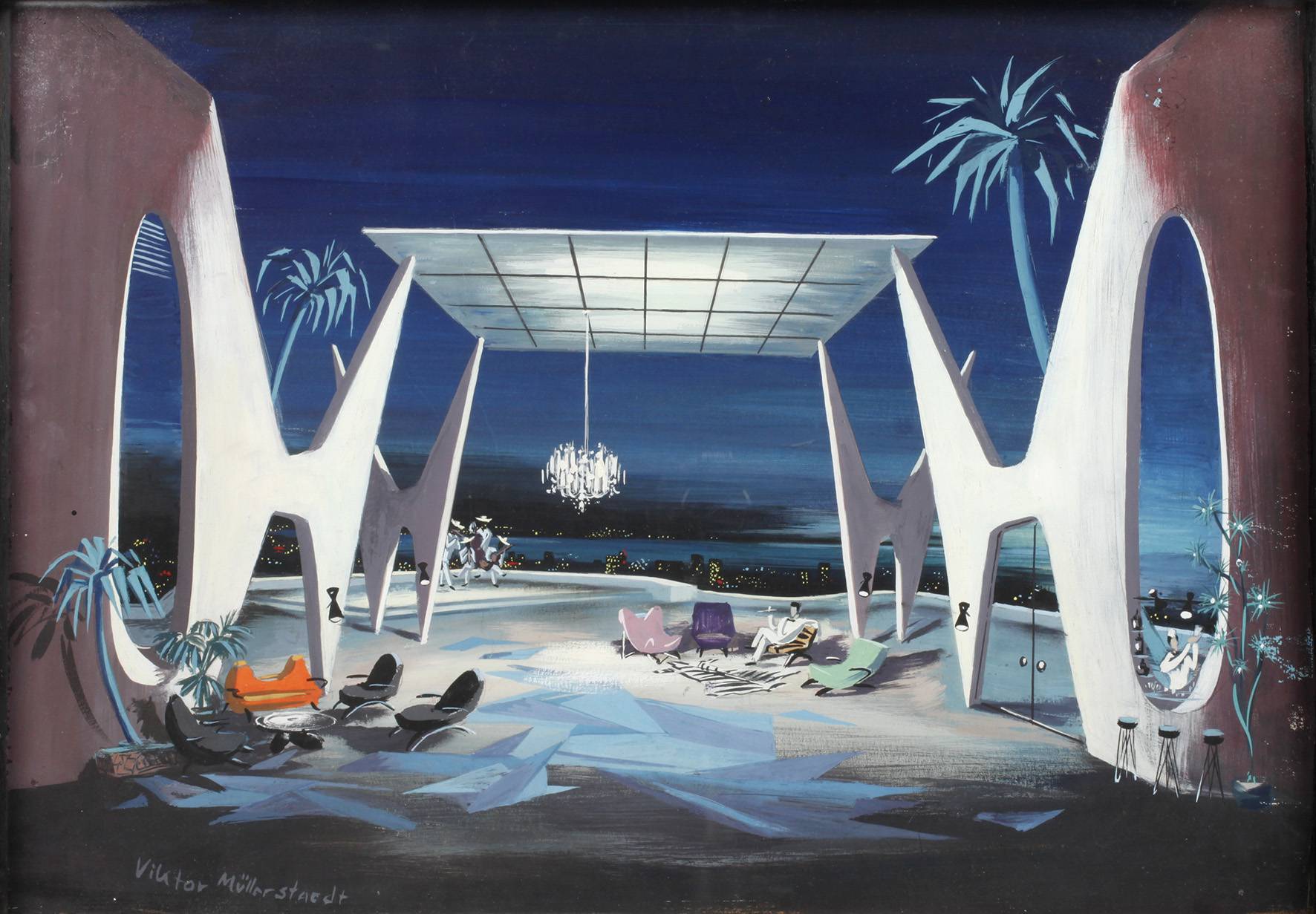 Viktor Müllerstaedt, Luxushotel