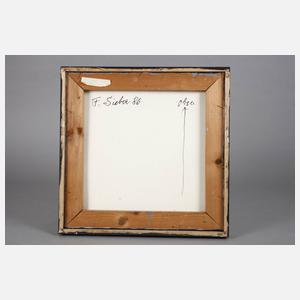 Friedrich Sieber, ”blau gegen blau”