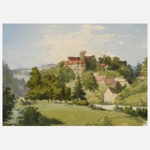 Georg Fleck, attr., ”Schloß Scharfenstein”