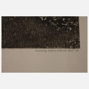 nach Prof. Max Klinger, ”An die Schönheit”