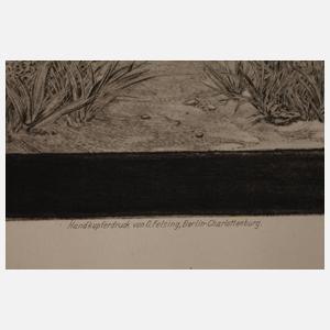 nach Prof. Max Klinger, ”Tode Mutter”