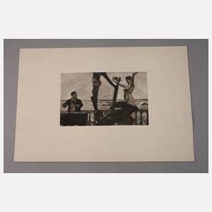 nach Prof. Max Klinger, ”Evocation”