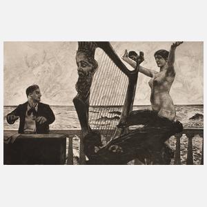 nach Prof. Max Klinger, ”Evocation”