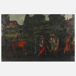 Alexander Bertelsson, attr., ”Erntezeit”