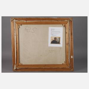 Hildegard Marion Böhme, Selbstportrait mit Bild