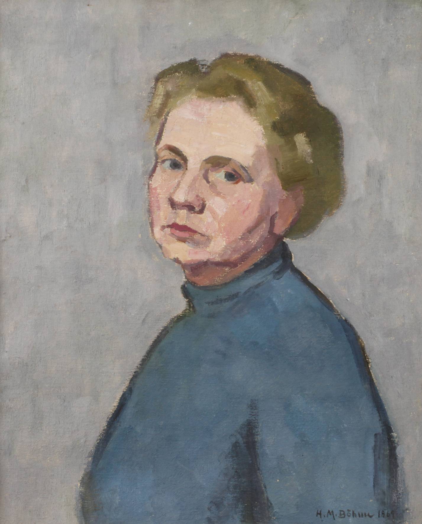 Hildegard Marion Böhme, Selbstportrait