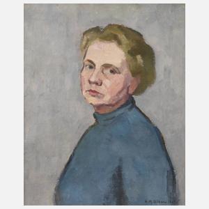 Hildegard Marion Böhme, Selbstportrait