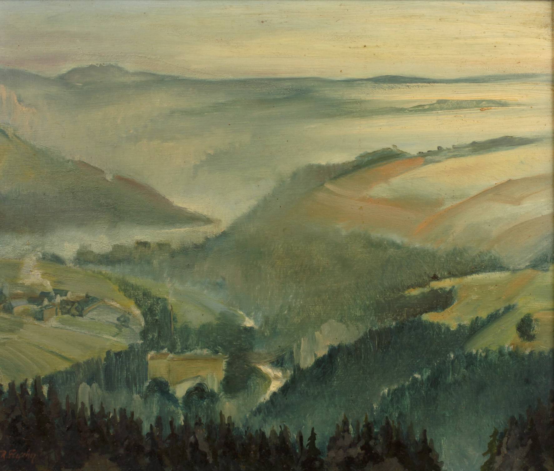 Rudolf Fleischer, Erzgebirgslandschaft