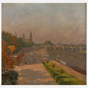Hans Fritsch, Das Terrassenufer in Dresden