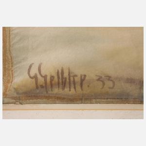 Georg Gelbke, Fische im Wasser