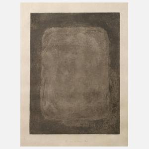 Prof. Gotthard Graubner, Graues Kissen