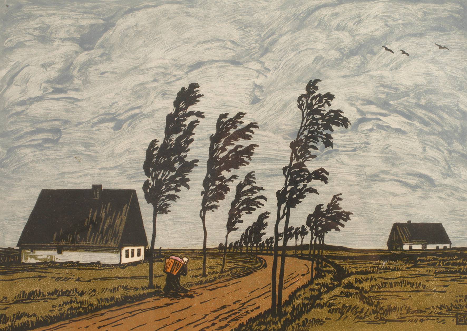 Richard Grimm-Sachsenberg, Erzgebirgslandschaft