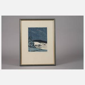 Richard Grimm-Sachsenberg, Winternacht