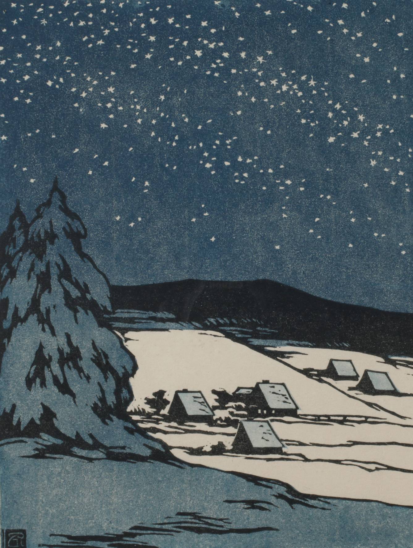 Richard Grimm-Sachsenberg, Winternacht