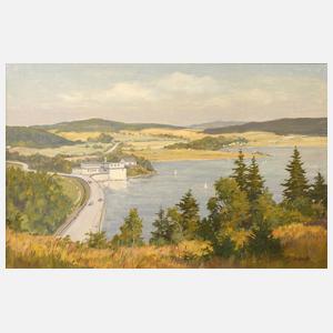 Siegfried Hauffe, Talsperre Pöhl