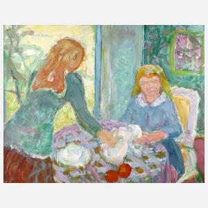 Herbert Helmert, Mädchen im Interieur