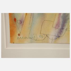 Albert Hennig, abstrakte Komposition