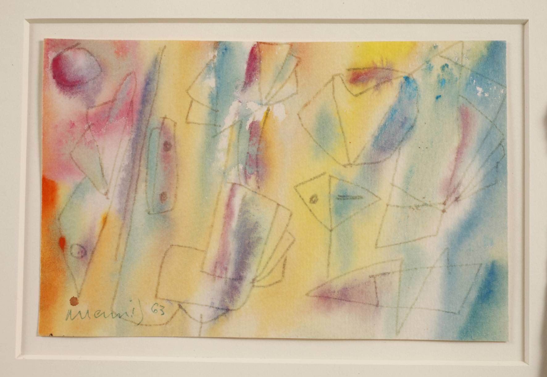 Albert Hennig, abstrakte Komposition