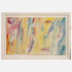 Albert Hennig, abstrakte Komposition