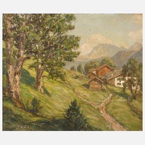 Helmut Janka, Gebirgslandschaft