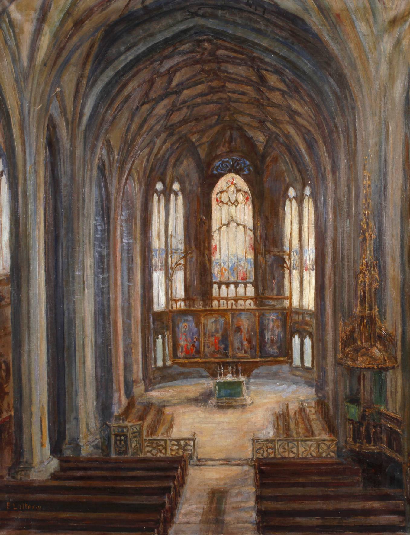 Elisabeth Lottermoser, St. Marien in Zwickau