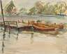 Karl Richter, Boote am Steg