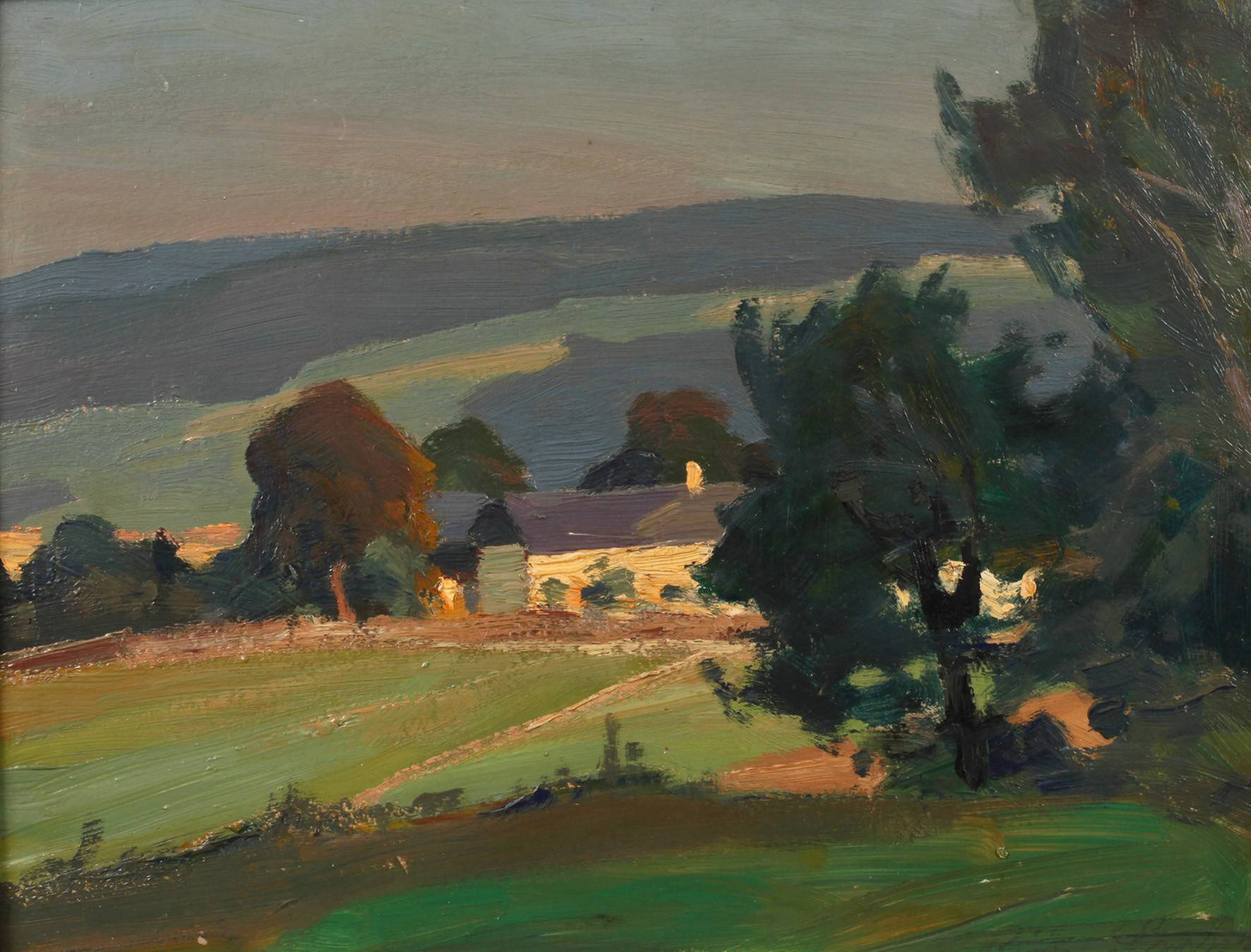 Richard Sachs, Einsames Gehöft