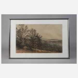 Albin Schlehahn, Herbstliche Vogtlandlandschaft