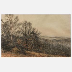 Albin Schlehahn, Herbstliche Vogtlandlandschaft