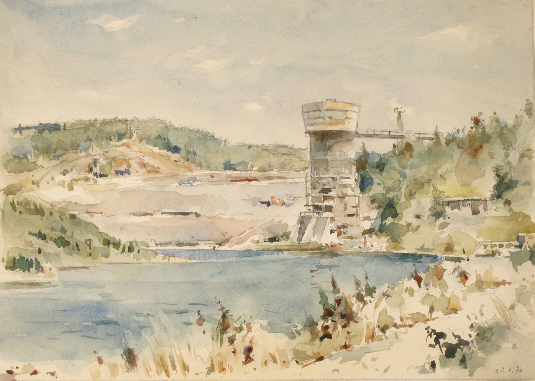 Max Schneider, Talsperre Zeulenroda