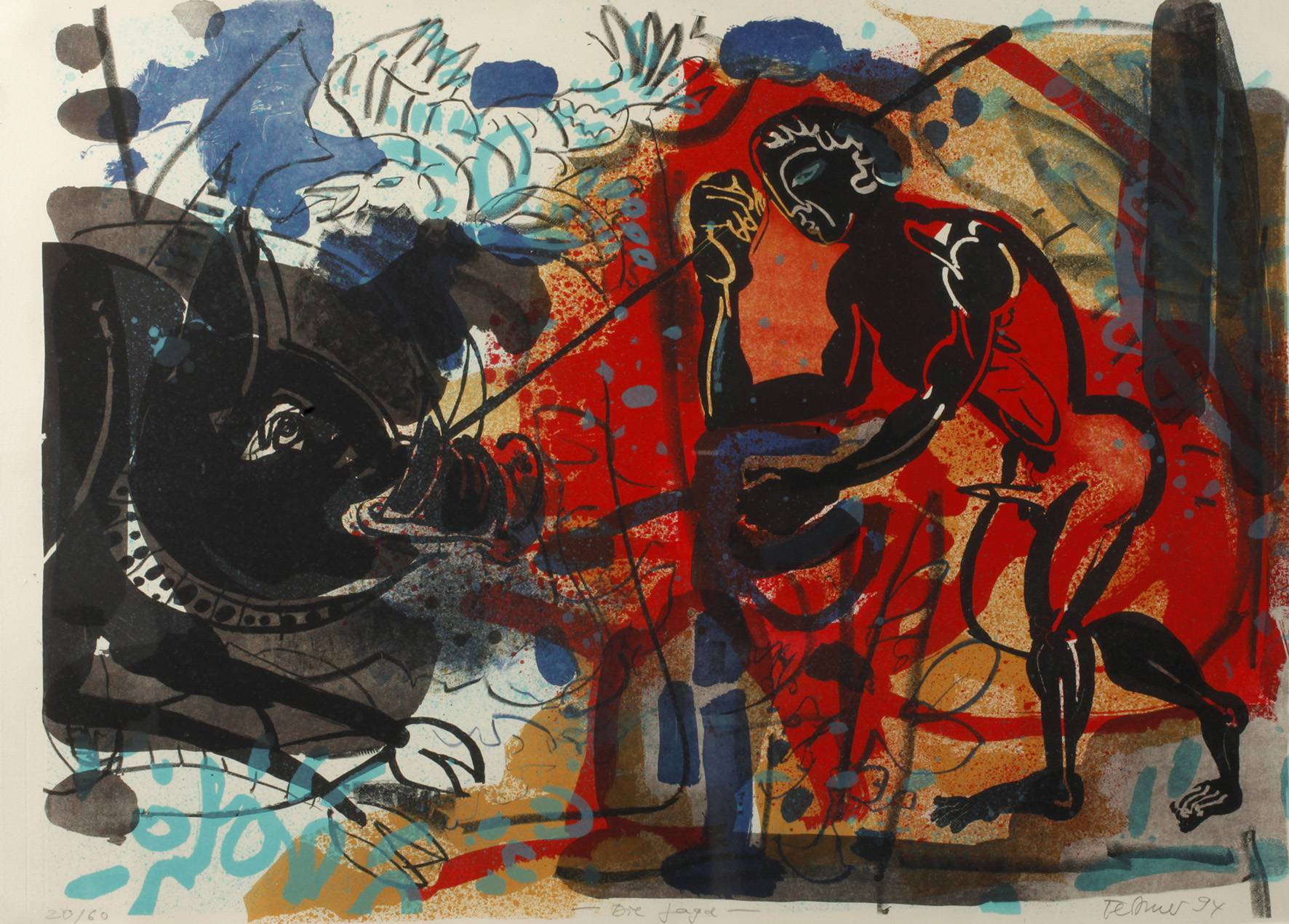 Prof. Heinrich Tessmer, ”Die Jagd”