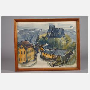 Erika Wilhelm, Ansicht Schloss Burgk