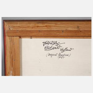 Fredo Bley, Bauernhof im Winter