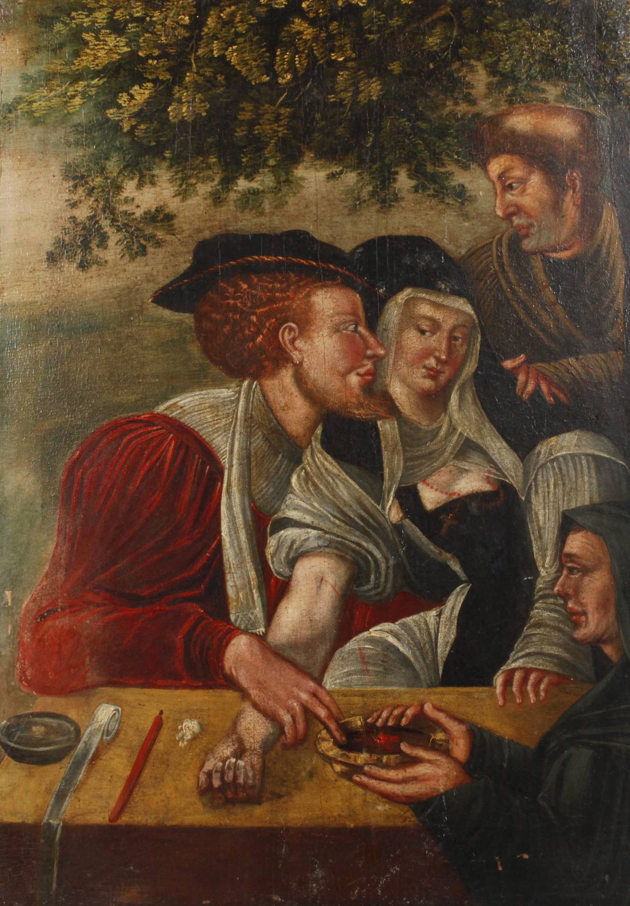 Aderlassszene Ende 16. Jh.