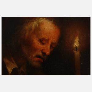 Paar Portraitpendants