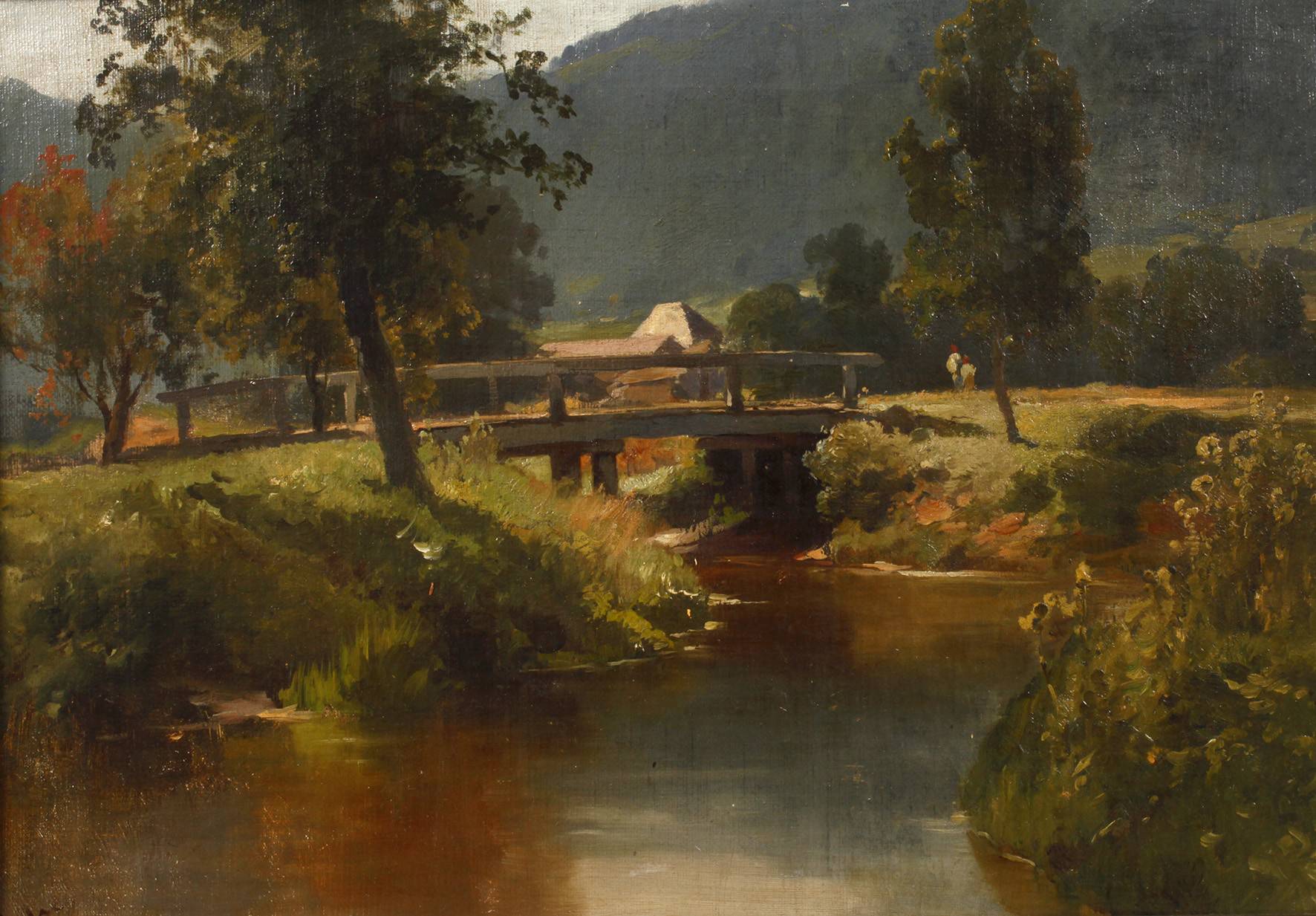 Carl Bolze, An einem Sommertag