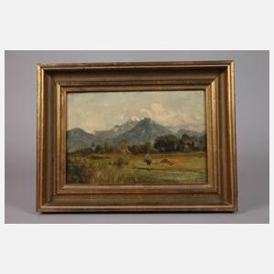 Carl Bolze, attr., Im Alpenvorland