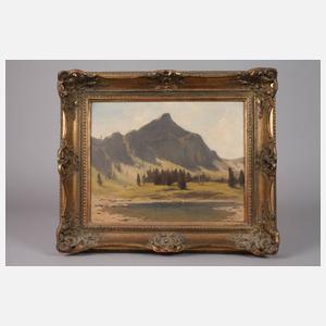 Carl Bolze, attr., Sommer in den Alpen