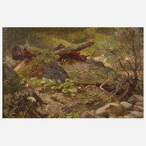 Carl Bolze, attr., Waldinneres