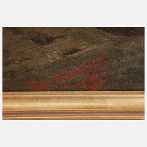 Joseph Brunner, Karsee zwischen Felsen