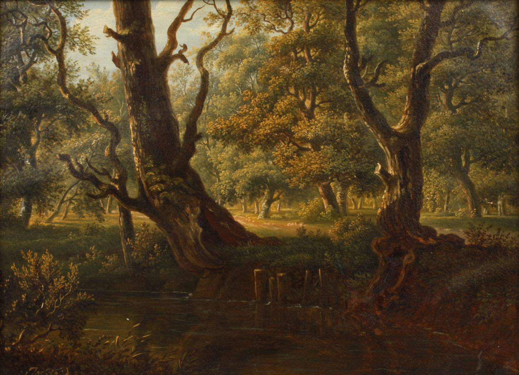 Josef Feid, Flüsschen im Wienerwald