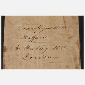 H. Harding, ”Die Verklärung” nach Raffael