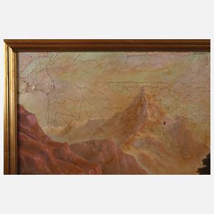 Heller, Romantische Hochgebirgslandschaft